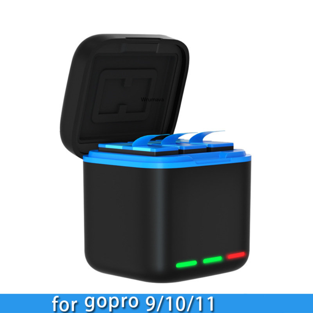 Gopro Action Camera Hero 11 Black - Универсальное черное зарядное устройство для GoPro