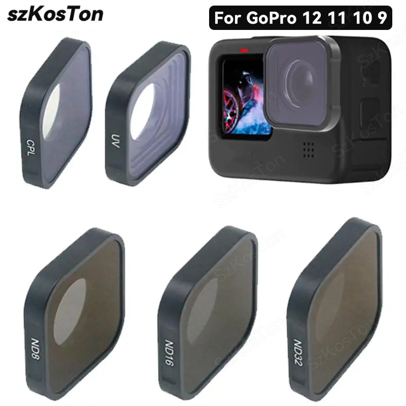 Gopro Action Camera Hero 11 Black - УФ-фильтр CPL ND8 ND16 ND32 для