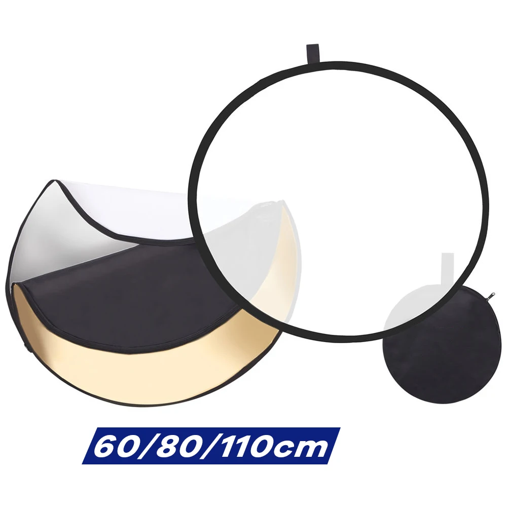 Photography Kit Pro - Круглый отражатель 5 в 1, 60/80/110