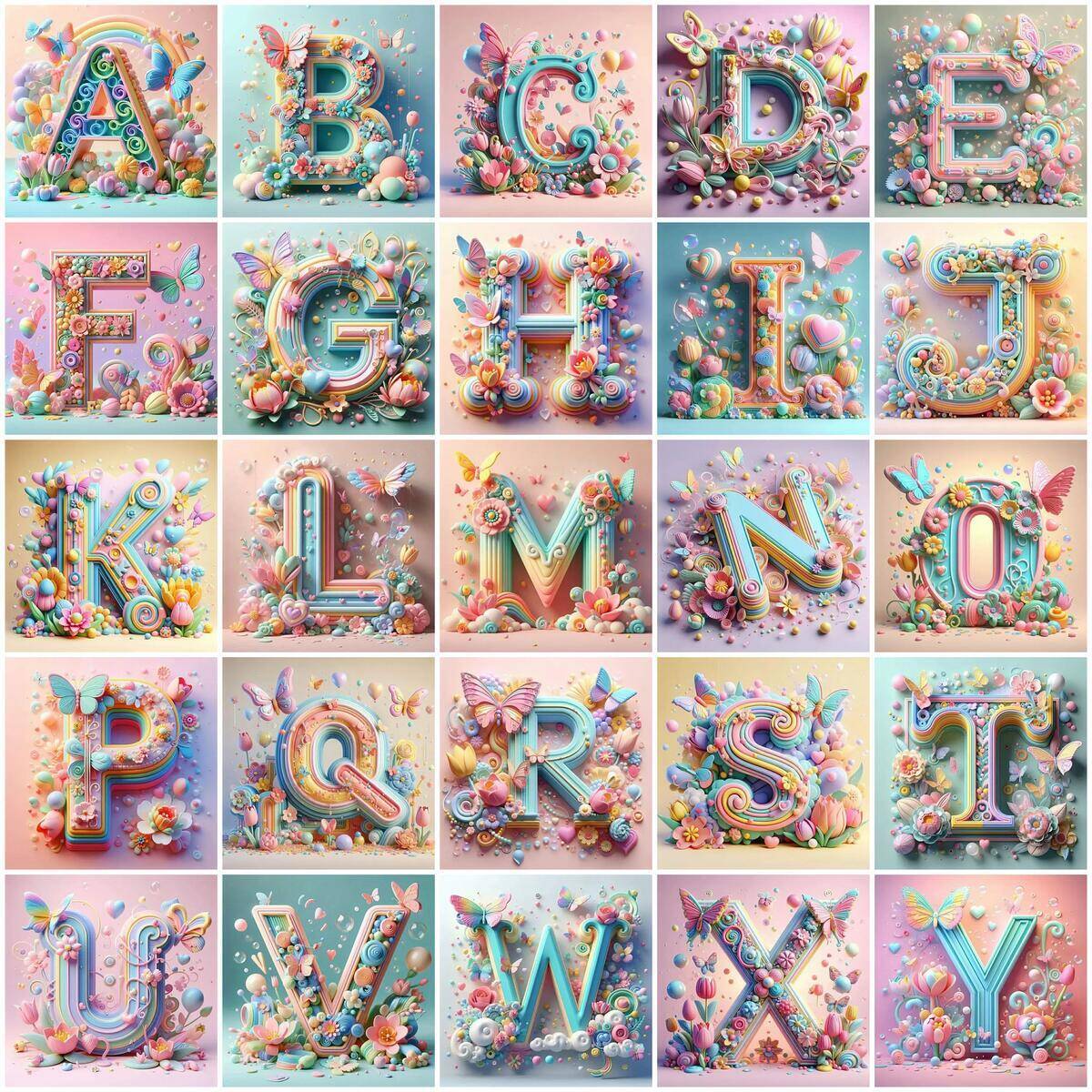 Huacan алмазная живопись бабоч – обзор и цена Photography Font
