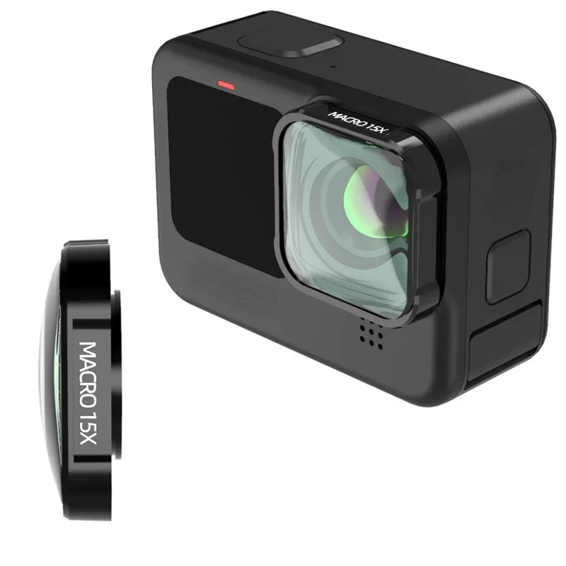 Макро 15X HD фильтр объектива  – обзор и цена Gopro Action Camera Hero 11 Black