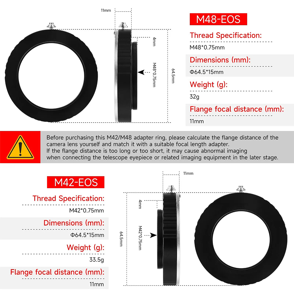 Переходное кольцо-адаптер EYSD – обзор и цена Lens Adapter Ring
