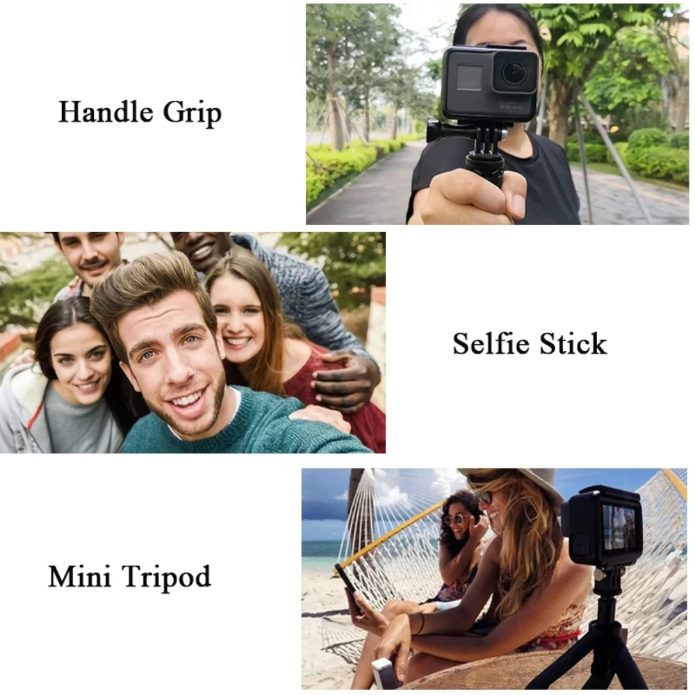 Мини-выдвижной штатив, складно – обзор и цена Gopro Action Camera Hero 11 Black