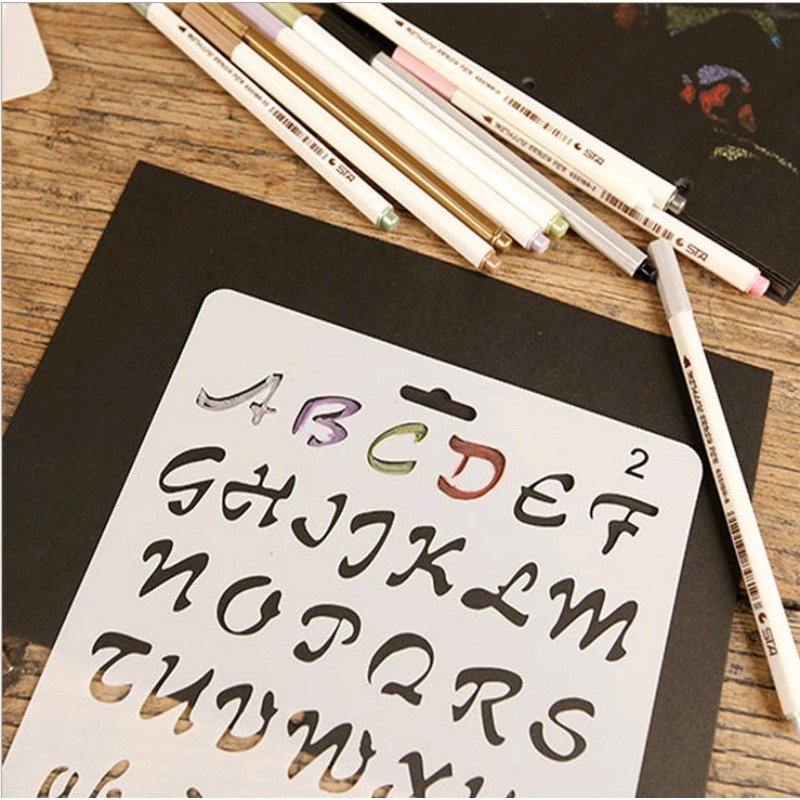 1 шт. A4 буквы алфавита многос – обзор и цена Photography Font