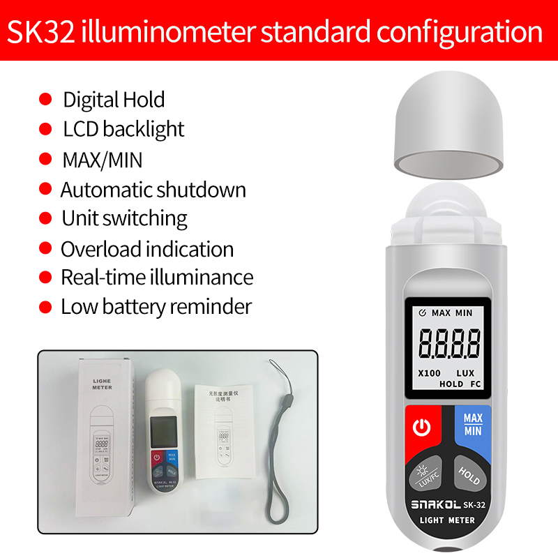 SK-32 цифровой измеритель осве – обзор и цена Photography Ratio